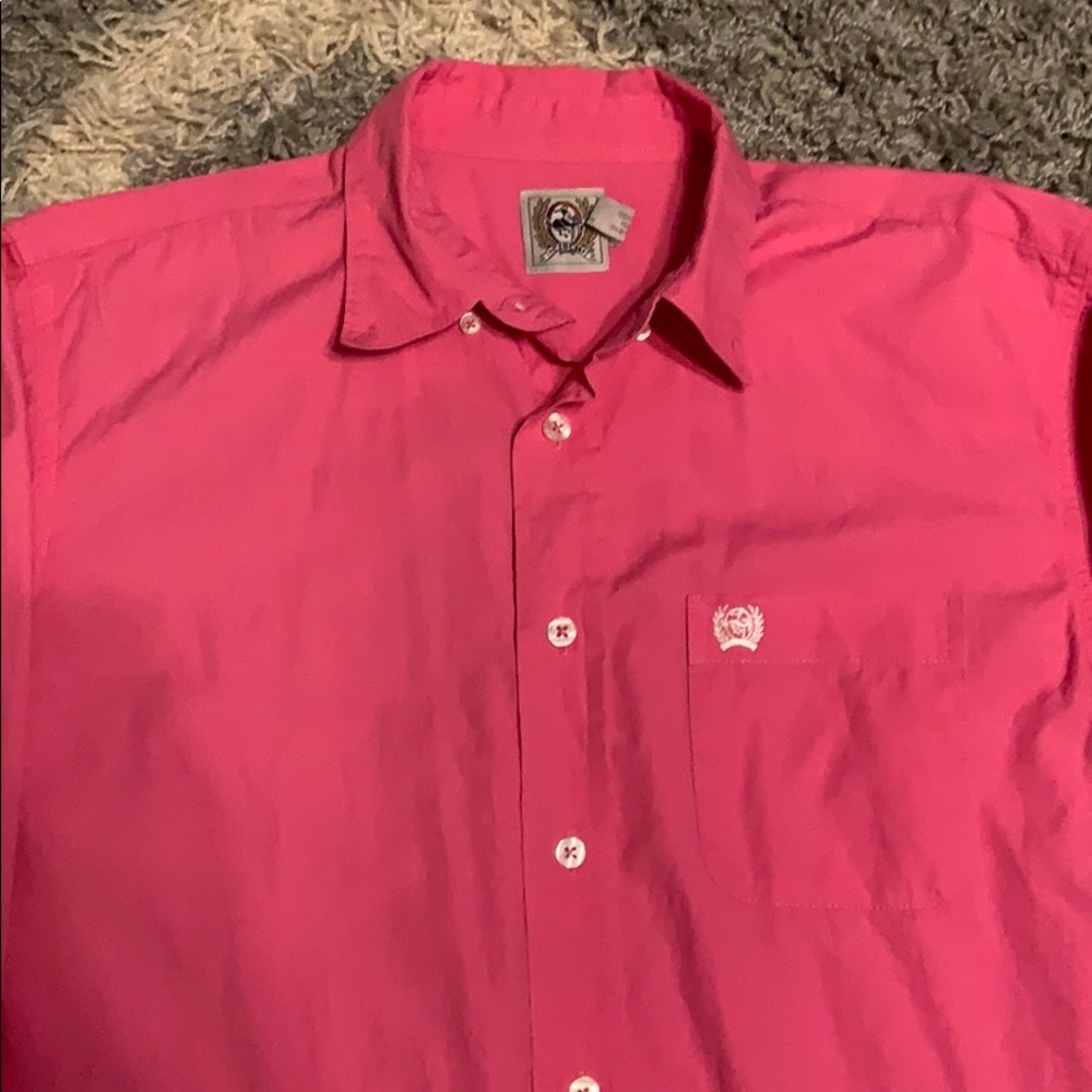 Cinch XL Boys long sleeve button down shirt